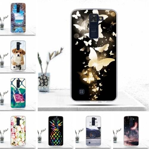 Phone Case For LG K8/Phoenix 2/Escape 3/K350N Case Soft TPU Silicone Back Cover for LG K8/Phoenix 2/K350N Cover Fundas Shell Bag