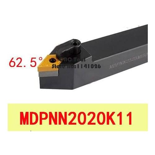 MDPNN2020K11 Turning Tool Holder,CNC tool holder,External turning tools,Lathe Metal cutting tool for DNMG110404/08 Inserts