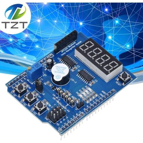 TZT Multifunctional expansion board kit based learning UNO R3 LENARDO mega 2560 Shield Multi-functional for Arduino