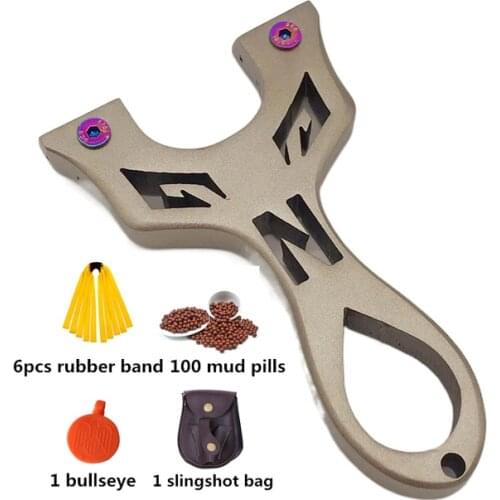 2021 New High Quality Stainless Steel Cutting Slingshot Uses Strong Flat Rubber Bands Outdoor Hunting And Shooting Sports Toys