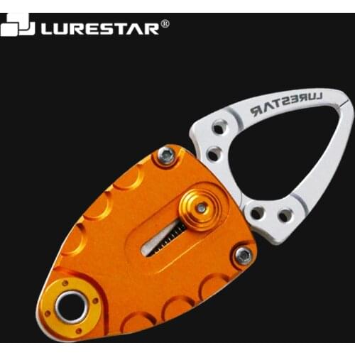 Mini Fish Grip Aluminium Alloy Portable Fishing Lip Gripper UL Fishing Tackle