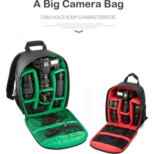Digital SLR Bag Multifunctional Camera Backpack Digital Backpack Camera Bag Outdoor Waterproof and Shockproof Backpack