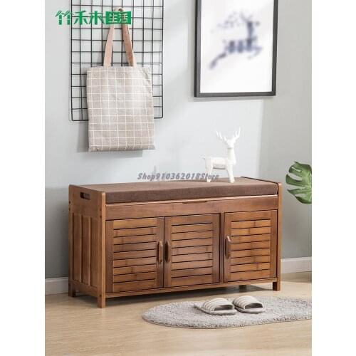 Shoe Changing Stool Shoe Cabinet Storage Stool Entrance Shoe Rack Shoe Wearing Stool Simple Shoe Changing Stool Modern Household