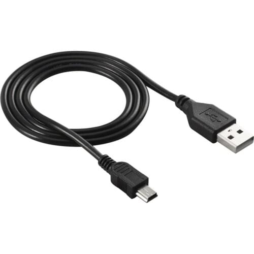 USB Charging Cable USB 2.0 Male A to Mini B 5-pin Charging Cable For Digital Cameras Hot-swappable USB Data High-Speed