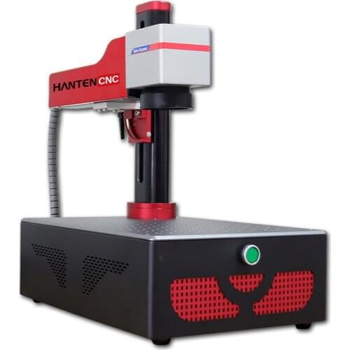 20W 30W 50W Fiber Laser Marking Raycus Copper Engraving Machine For Gold Sliver Brass Metal Cutting