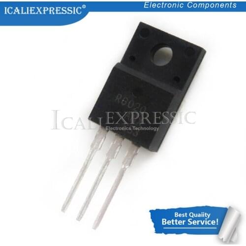 10PCS R6020ANX R6020A R6020 TO-220FM 600V 20A In Stock