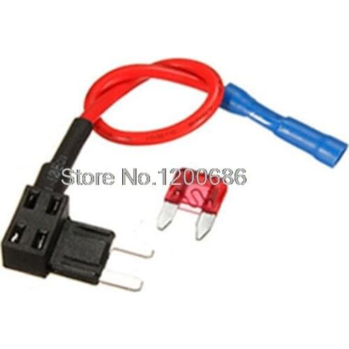 12V 24V ATM APM Add Circuit Tap Piggy Back MINI Blade Fuse Holder