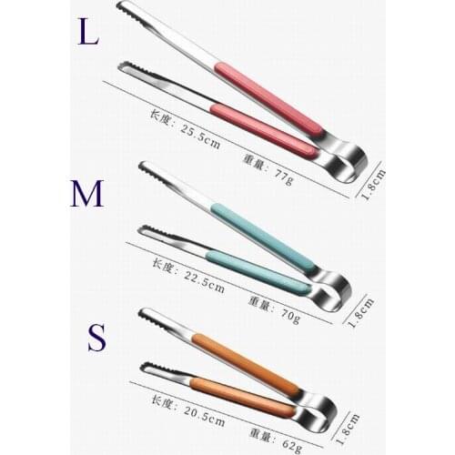 200PCS Stainless Steel Grill Tongs Great for Cooking, Grilling, and Barbecue Non-Stick Long BBQ Cooking Serving Tongs