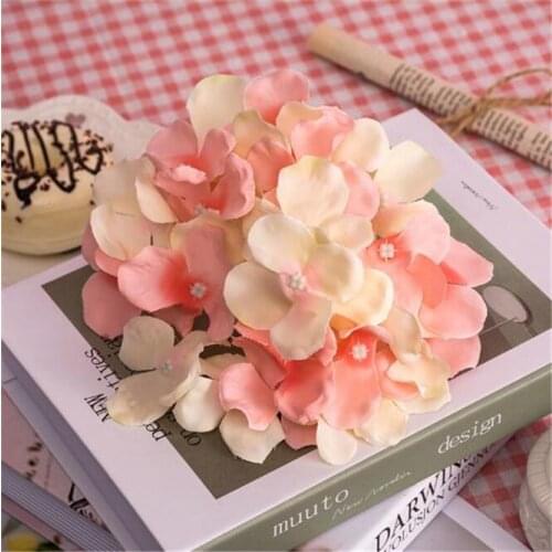 200pcs High-quality Silk Artificial Flowers Silk Peony Bouquet Cheap Flowers Wedding Rose Flower DIY Gift Home Decoration