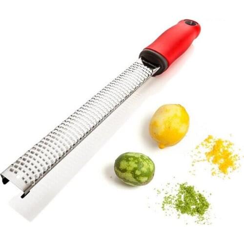Citrus Zester Cheese Grater Cheese Lemon Ginger Garlic Nutmeg Chocolate Vegetable Plane tool Dishwasher safe