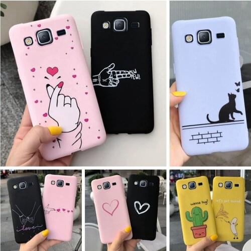 For Samsung Galaxy J5 J7 2015 Case Soft Painted Silicone Coque Slim TPU Cover For Samsung J5 J 5 J 7 2015 SM-J500F SM-J700F Case
