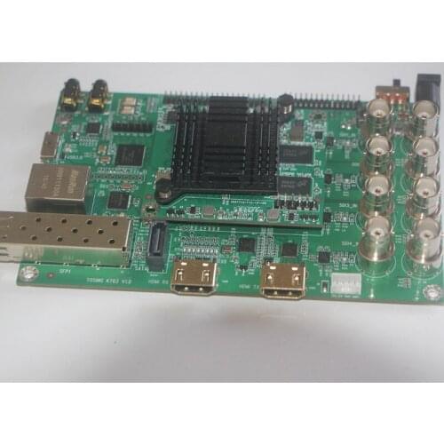 Galaxx Kintex7 FPGA 3/6G 8-Way SDI SFP Optical Fiber Hdmi2.0 4K Video Development Board