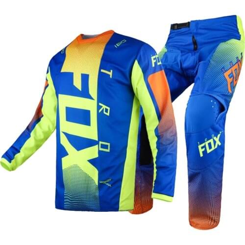 MX ATV 180 Oktiv Gear Set Motorbike MTB BMX Dirt Bike Jersey Pants Combo Offroad Scooter Riding Suit Mens Kits