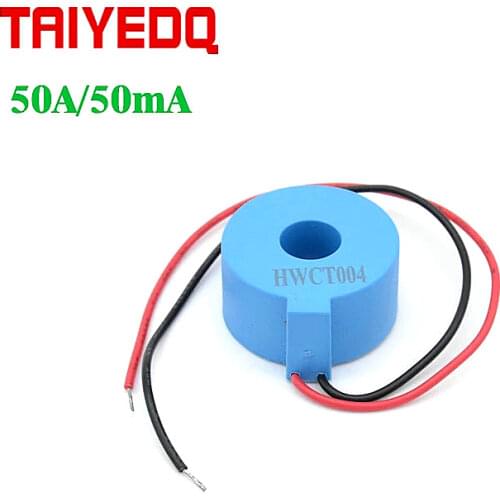 1PC HWCT004 Micro Precision Current Transformer 50A/50MA Mini Current Sensor CT