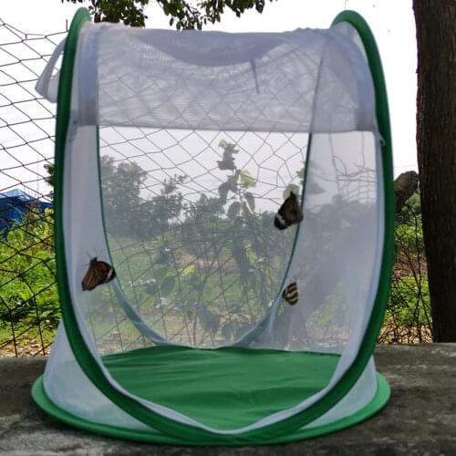 Multifunctional Plant Greenhouse Durable Folding Cover Protector Net Suitable For Plant Cultivation Or Insect Breeding #5O