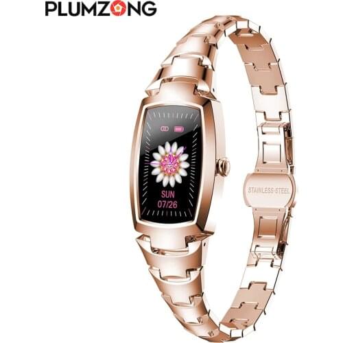 Fashion Smart Watch Full Touch Smartwatch Women Blood Pressure Monitor Multi-sports Modes Fitness Bracelet For Lady VS KW10 NY12