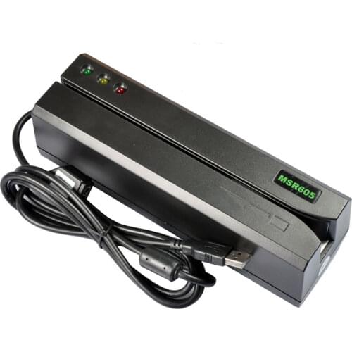 MSR605 magstripe card reader writer encoder usb software compatible with msrx6 msrx6bt msr 606
