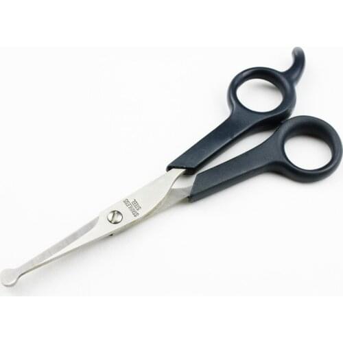 Dog scissors with round tips for eyes ears