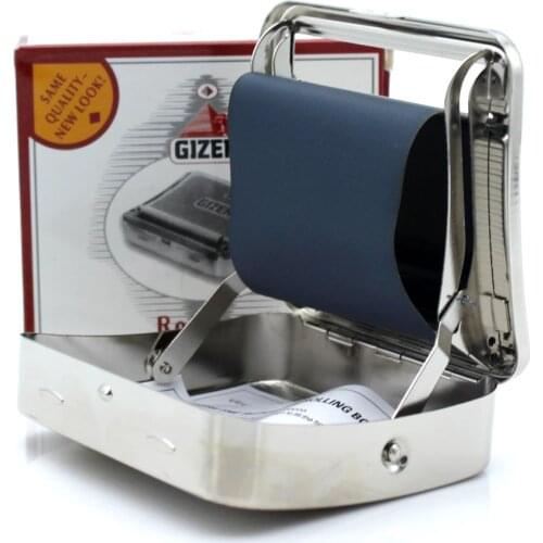 Nw 70mm Metal Automatic Cigarette Tobacco Smoking Rolling Machine Roller Box