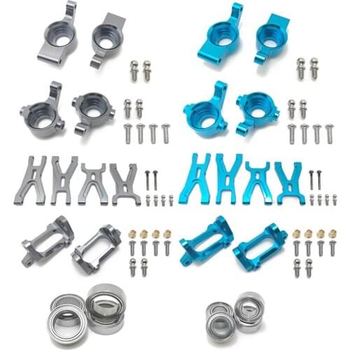 Upgrade Suspension Arm & Front/Rear Hub C Seat Parts Kit for WLtoys A959 A979 A959B A979B RC Car Replacements