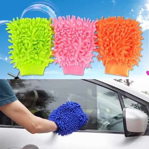 Car Styling 15*22cm Car Cleaning Car wash gloves for Cadillac XTS SRX ATS CTS/Renault Koleos Fluenec Latitude