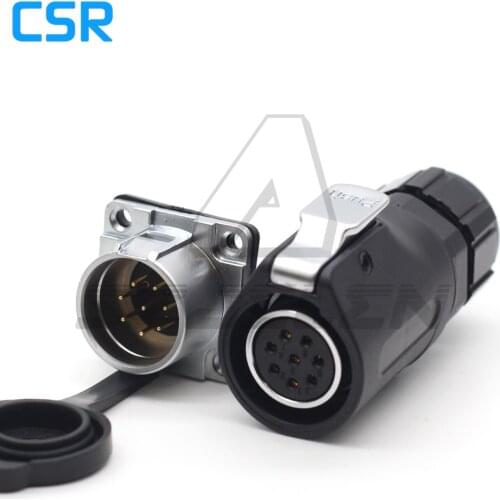 XHP20 series, 8pin waterproof connector plug and socket, Fit RV Solar Port, Fit Furrion, Forrest River RV Solar Ports