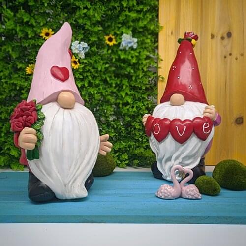 Nordic Creative Boutique Personality Dwarf Resin Sculpture Decoration Home Adornment Living Room Bedroom Desktop Statue Ornament