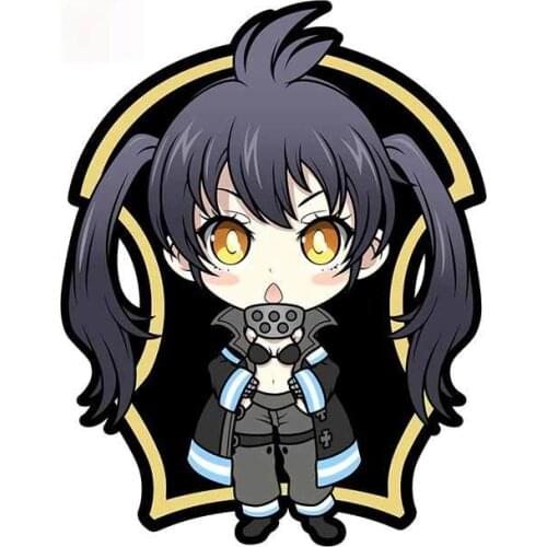 Personality Fire Fighting Team Kanko Waterproof Motorcycle Stickers Fashion Suitable Car Decal Cover Scratches Waterproof