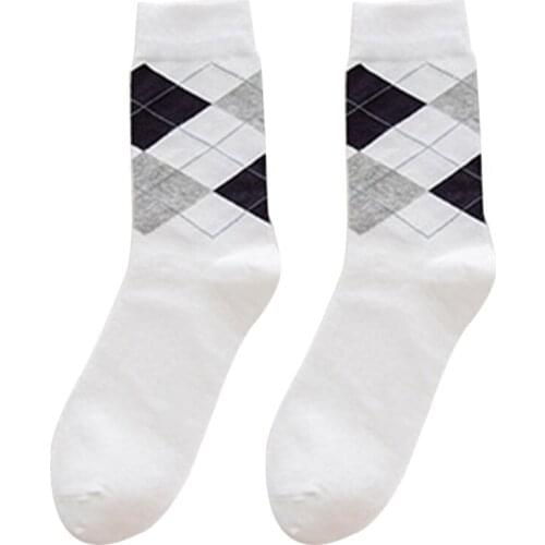 THINKTHENDO Men's Colored Socks