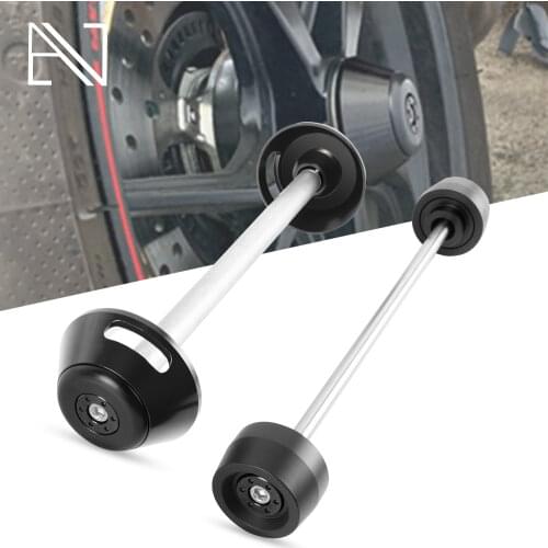 Motorcycle Front Rear Axle Fork Wheel Protector Crash Slider For Ducati 848 EVO Streetfighter 848 2009-2016