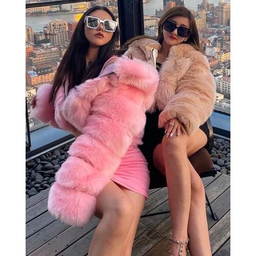 Rabbit Imitation Fur Winter Grass Mink Faux Fur Coat Ladies Artificial Fur Hooded Soft Plus Size 2021 Womens Jacket Red,4Xl,5Xl