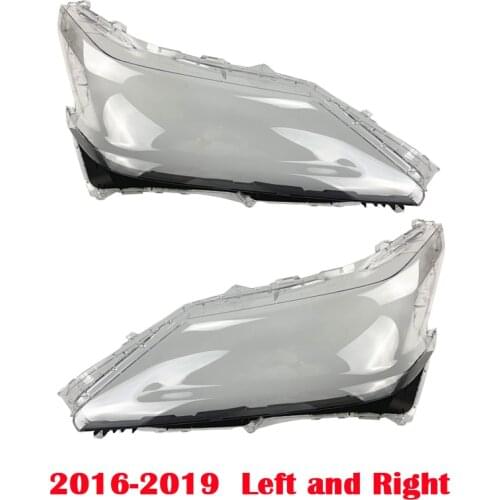 Car Front Headlight Cover For Lexus LX LX570 2011-2019 Headlamp Lampshade Lampcover Head Lamp light covers glass Lens Shell Caps