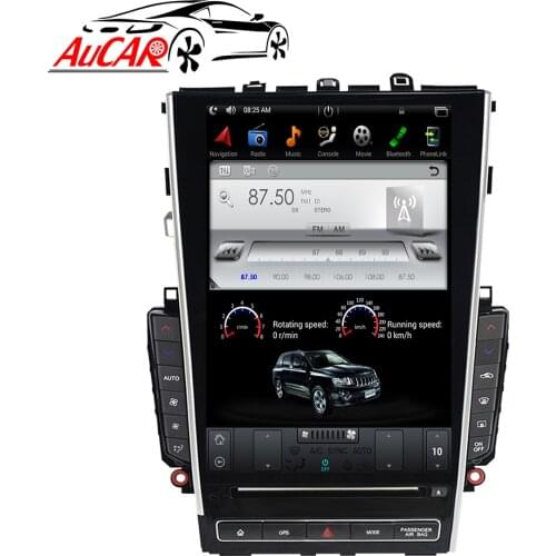 AuCar Tesla Android 9 12.1" screen car radio gps navigation for Infiniti Q50 Q50L Q60 car multimedia stereo player