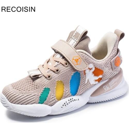 RECOISIN Sneakers Kids shoes Grils Boys Fashion Casual Children Shoes for Girl Sport Running Spring Child Shoes Chaussure Enfant