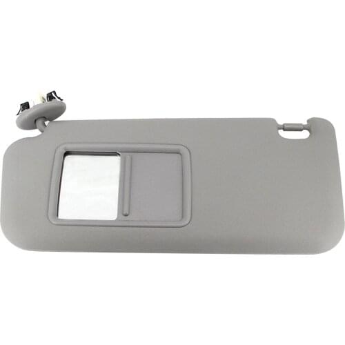 Car Left Side Sun Visor 74320‑42501‑B2 for Toyota RAV4 2006‑2009 Gray