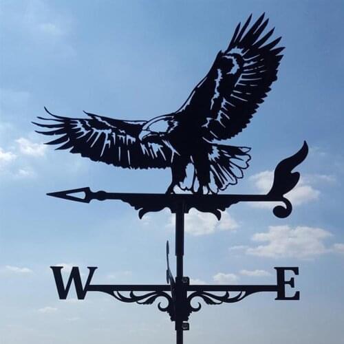Weathervane with Animal Ornament, Garden Stake Weather Vane Professional