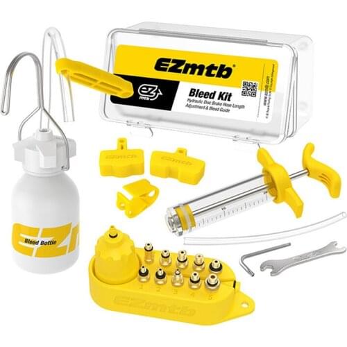 Bicycle Hydraulic Disc Brake Oil Bleed Tool Kit Metal Adapter MTB Road Bike Brake Repair Tool For SHIMANO, TEKTRO, MAGURA Series