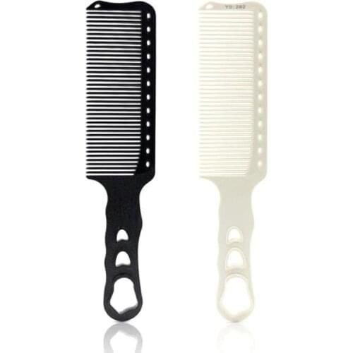 A New Flat Comb Brush Anti-static Hair Styling Tool Abs Plastic Comb Size Is Moderate, Easy To Hold