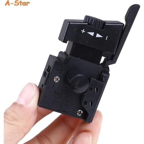 New FA2-6/1BEK Adjustable Speed Switch Lock on Power Electric Drill Speed Control Trigger Button Switch 1PC