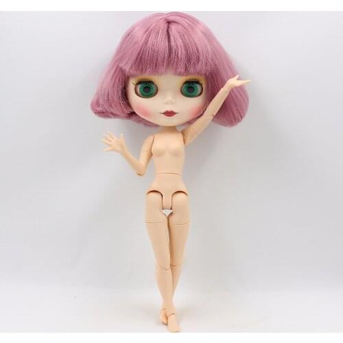 Nude Blyth Doll joint body with bang fashion doll factory doll 20171024 short