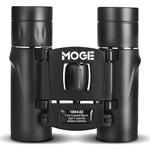 100x22 HD Binoculars Telescope Professional High Magnification BAK4 Micro Night Vision Telescope for Camping