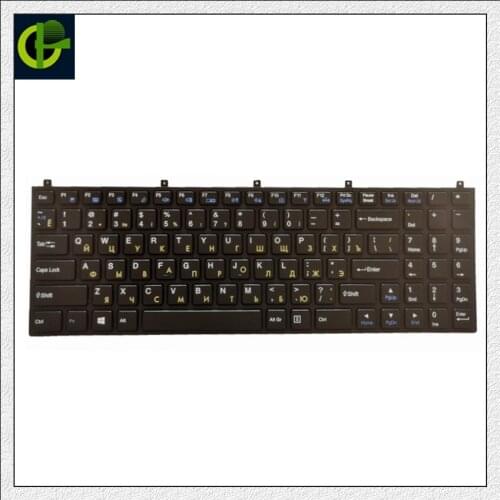 Russian Keyboard for CLEVO DNS W253E W253EFQ W253EGQ W253EL W253ELQ W253ELQ1 W253ENQ W253ESQ W253EUQ W253EUQ1 W253EZQ frame RU