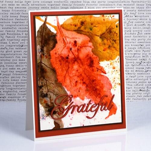 Thankful Grateful Blessed Metal Cutting Dies Stencil for DIY Scrapbooking Album Paper Cards Making Decorative Crafts New 2019