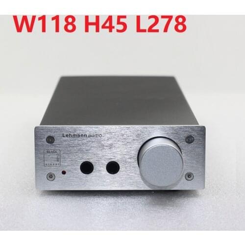 TT650 High Imitation Lehmann Amp Chassis /Amplifier Enclosure / Case / DIY Box(118*45*278mm)