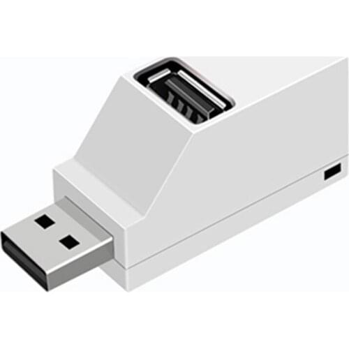 USB 3.0 Mini Splitter with One for Three, Suitable for PC Laptop High-Speed U Disk Reading