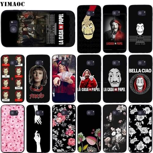 YIMAOC Money Heist Case for Samsung Galaxy A7 A8 A9 A10 A20 A30 A40 A50 A70 M10 M20 M30 S10e J6 Plus