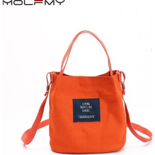 Ladies Canvas Handbag Backpack Portable Small Bag Shoulder Messenger Bags Candy Color Mobile Phone Coin Purse 2021 New Dropship