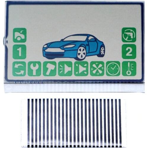 2-Way A94 Lcd Display For Starline A94 Lcd Display Screen Russian Version Two Way Car Alarm System Remote Control Key Fob