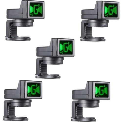 5PCS JOYO JT-306 10pcs Mini Guitar Tuner Digital Clip On Guitar Tuner Chromatic Tuning Electronic Acoustic Guitar Bass
