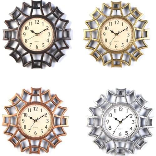 Abstract Wall Clock Nordic Vintage Numeral Geometric Wall Clock Quartz Mordern Home Design Wall Decorative Supplies